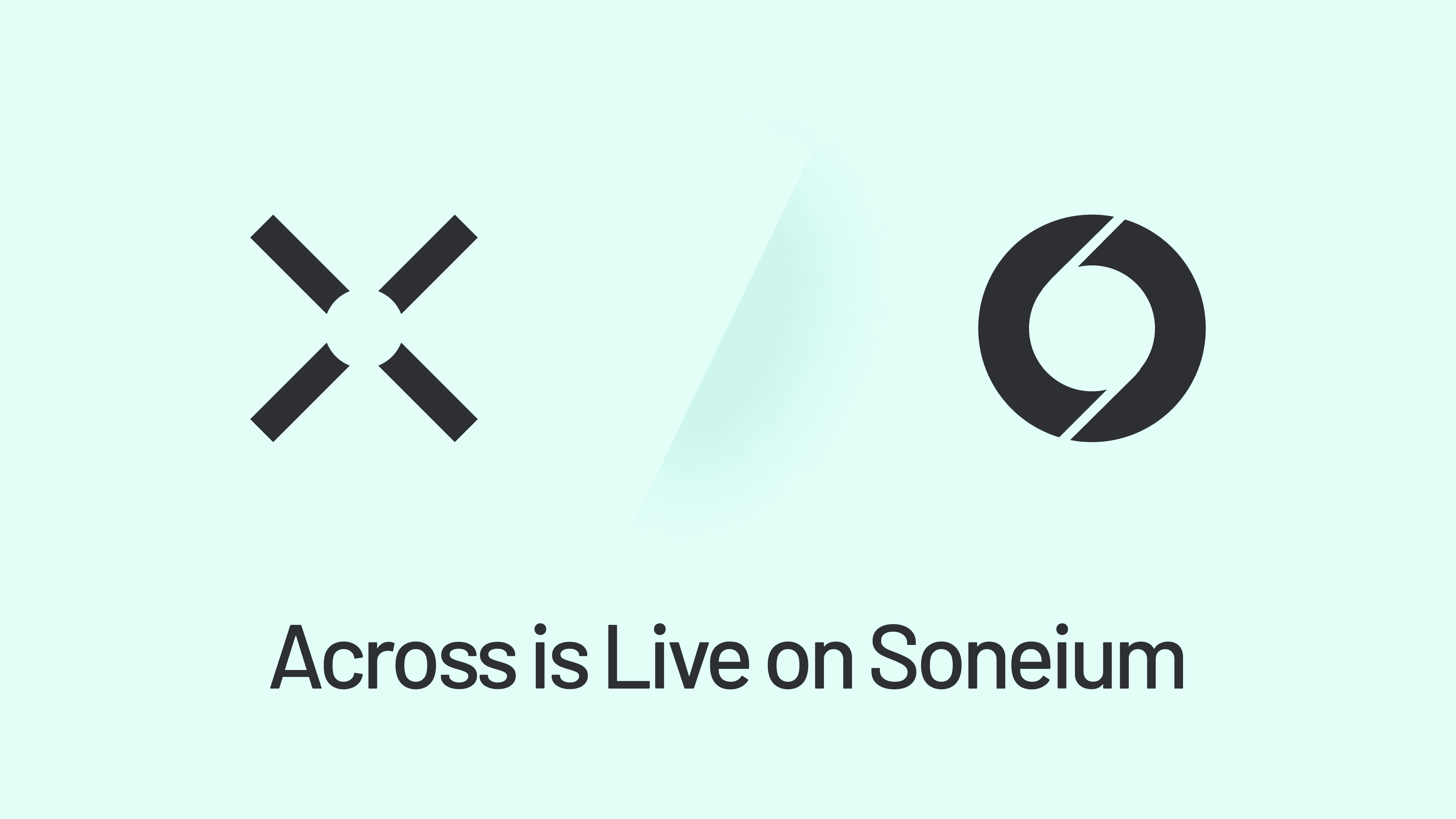 Soneium Blog Post (Hero Image) Across is now a Day-1 bridge partner for Soneium, Sony Block Solutions Labs’ entertainment-focused Layer 2 blockchain. Enjoy fast, seamless crosschain bridging!
