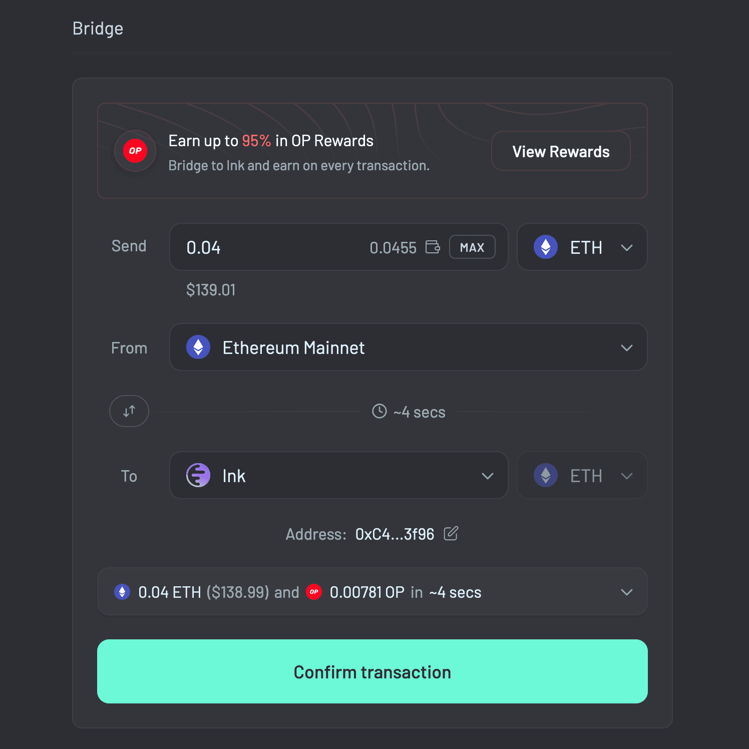 Ink Blog Post (Screenshot) Bridge to Ink with Across today!